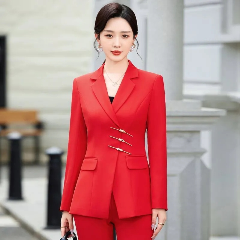 Women'S Formal Wear Jackets - 2025 модный белый, красный, черный пиджак