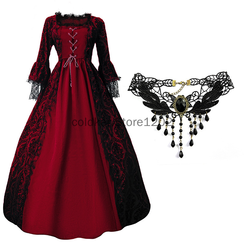 Victorian Women'S Formal Wear - Костюм на Хэллоуин, элегантное викторианское готическое