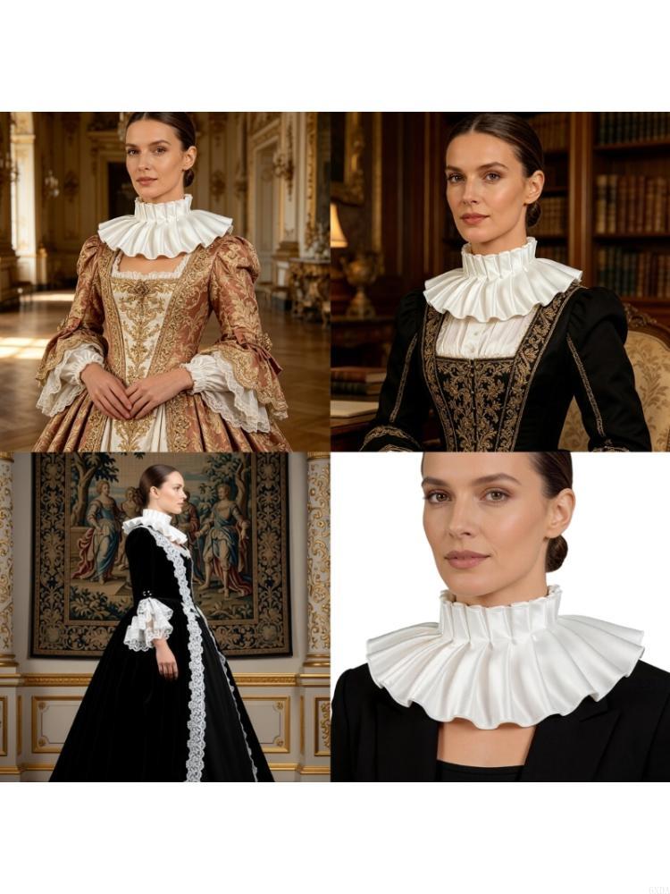 Victorian Women'S Formal Wear - Съемный воротник-шейный воротник для женщин. Многослойность