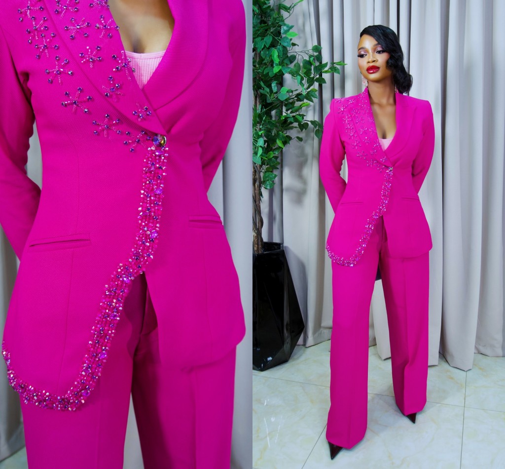 Formal Dress Female - Элегантные женские вечерние платья, костюмы, однобортные