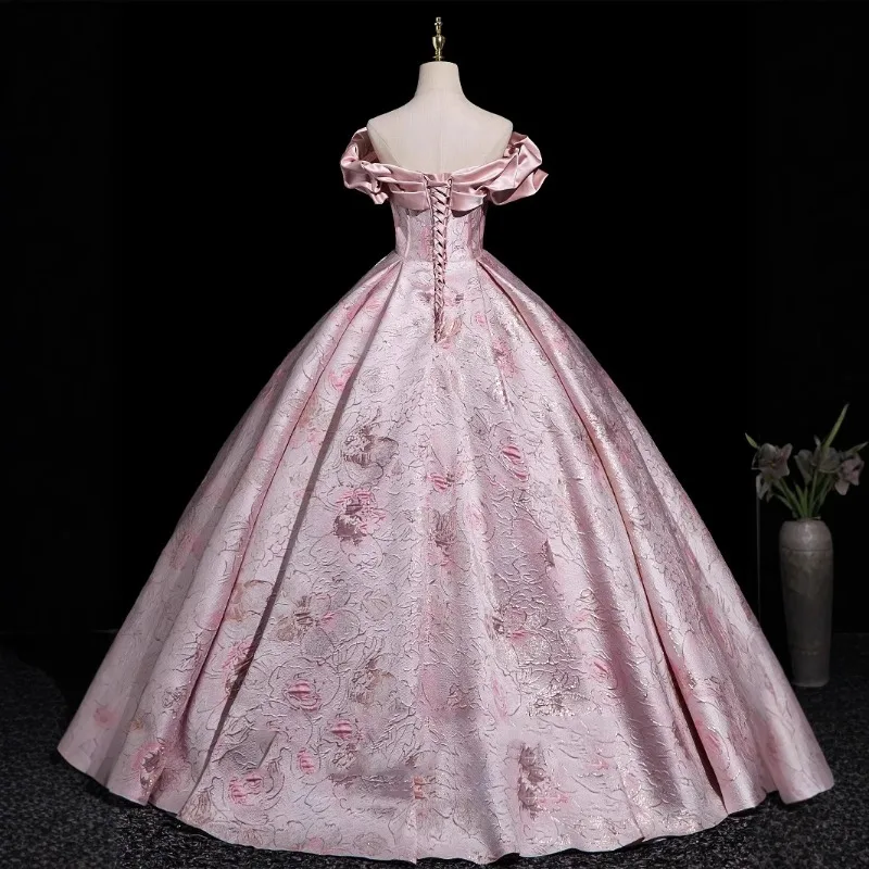 Элегантное розовое бальное пла – обзор и цена Victorian Women'S Formal Wear