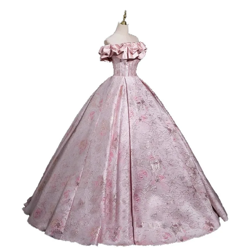 Элегантное розовое бальное пла – обзор и цена Victorian Women'S Formal Wear