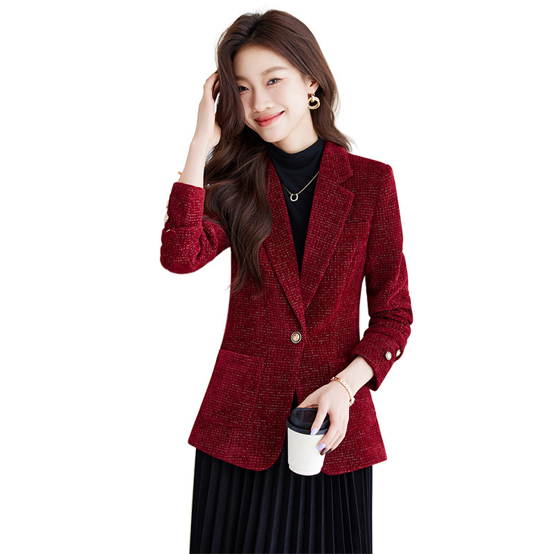 Женский блейзер-пальто черного – обзор и цена Formal Winter Wear Women Jacket